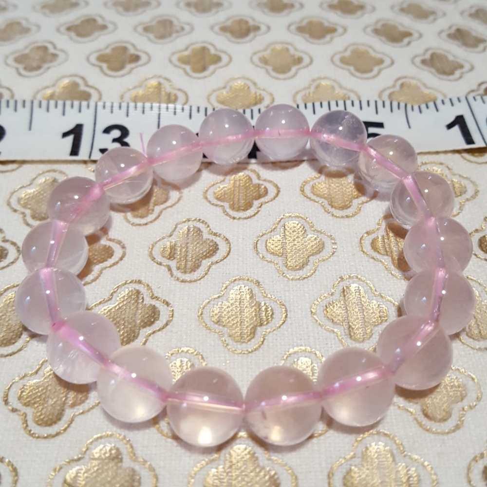 Beaded rose crystal bracelet